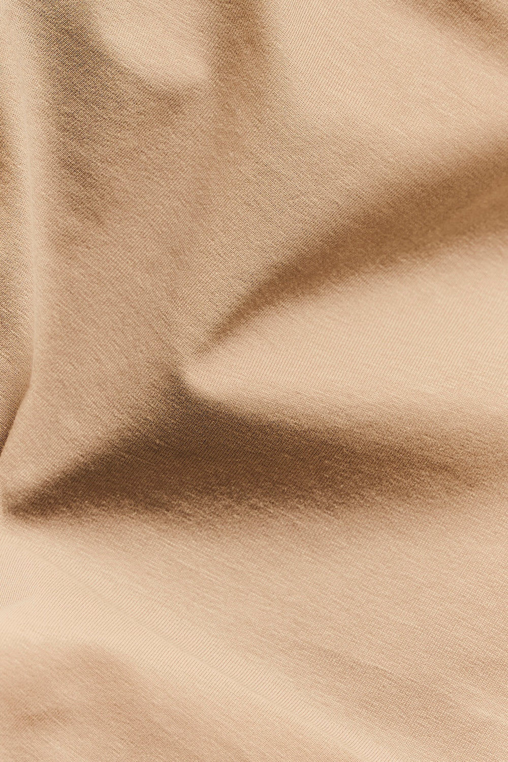 Fine Tipped T-Shirt in Stone and White - Image 6