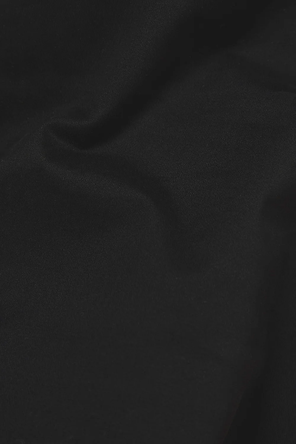 Muscle Fit Stretch Chino Shorts - Shorter Length in Black - Image 6