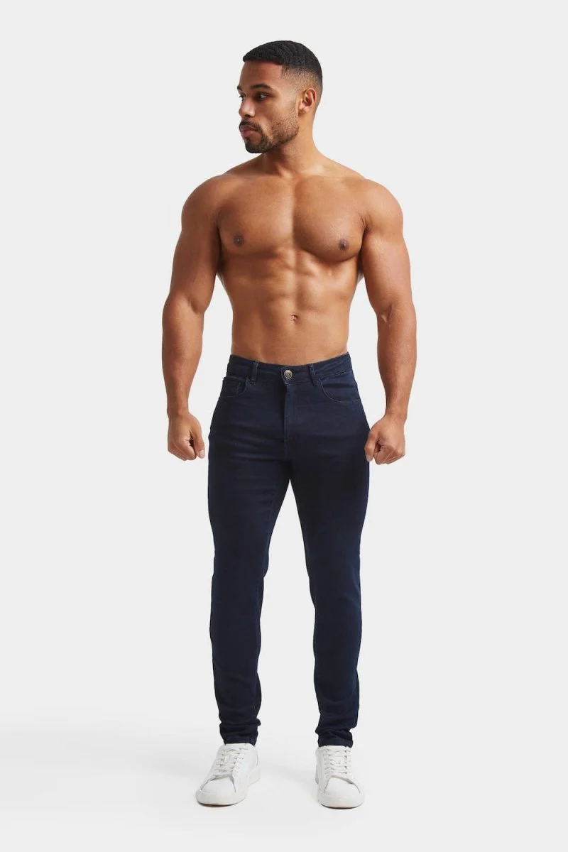 Muscle Fit Jeans in Indigo - Image 5