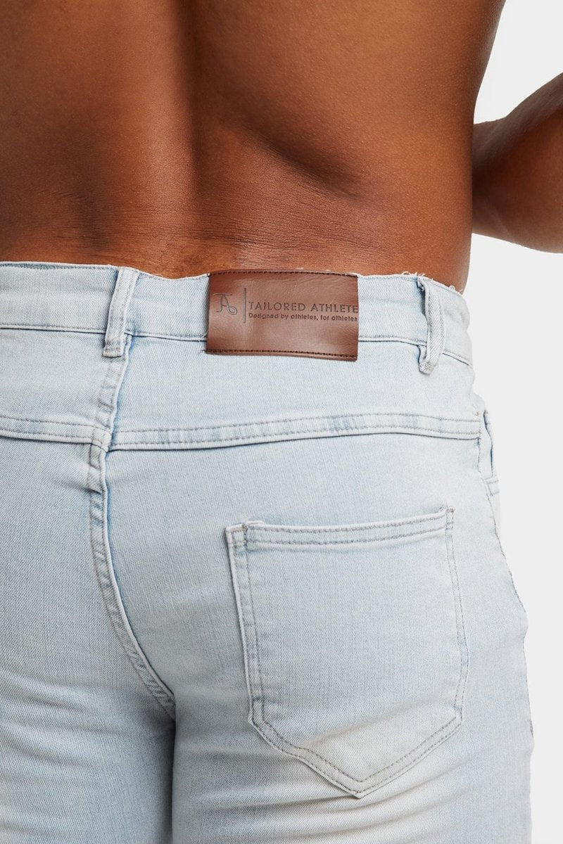 Muscle Fit Jeans in Sky Blue - Image 6