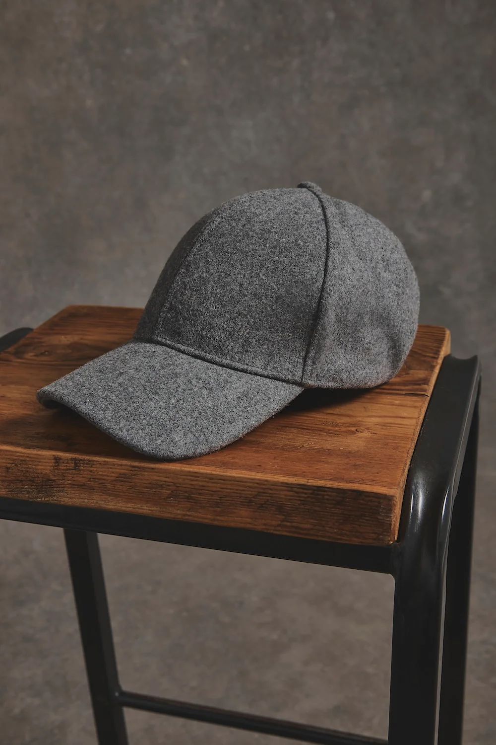 TA Embroidered Baseball Cap in Grey - Image 3