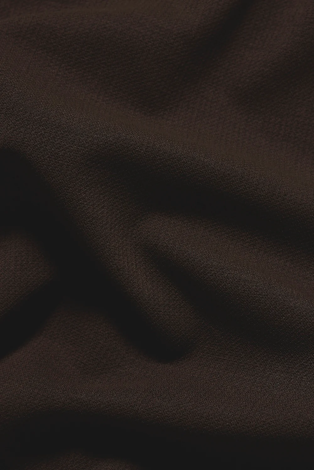 Textured Jersey T-Shirt in Chocolate - Image 6