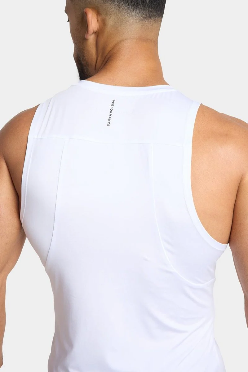 Training Vest in White - Image 6