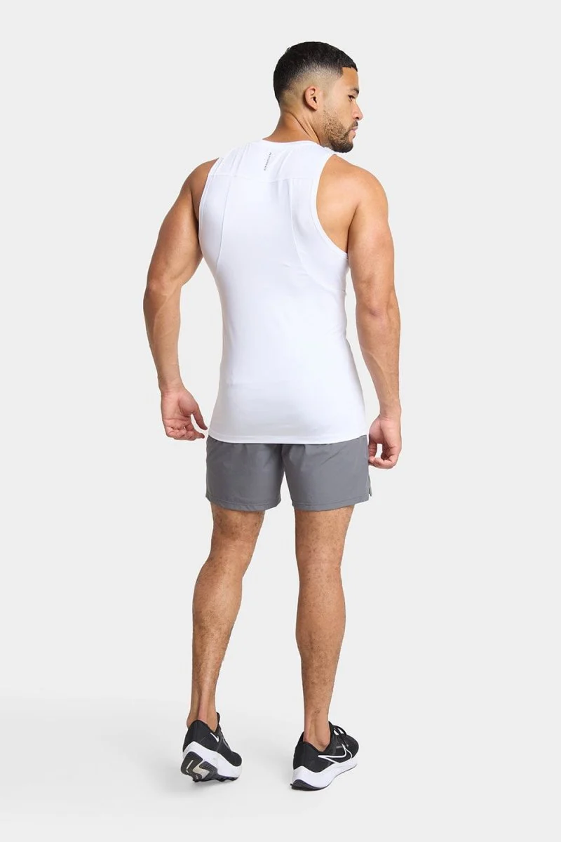Training Vest in White - Image 7