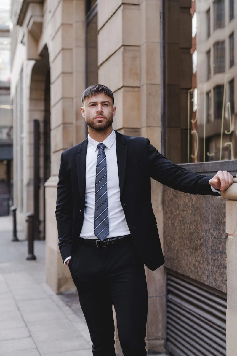 True Muscle Fit Suit Jacket in Black - Image 5